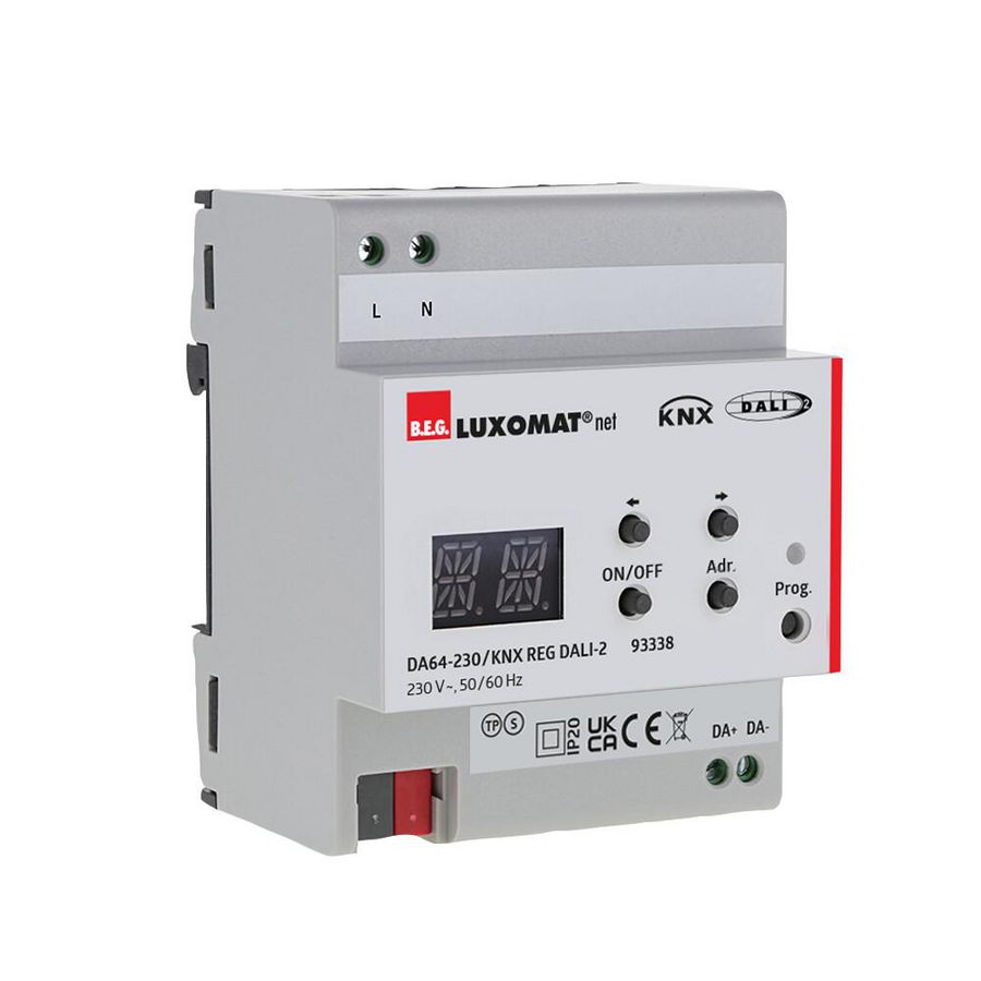 Gateway DALI - IP20 KNX 1Kanaal