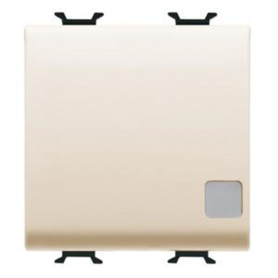 DRUKKNOP 1P 250 Vac-NO 16 A VERLICHTBAAR+VERVANGBARE VVE=6