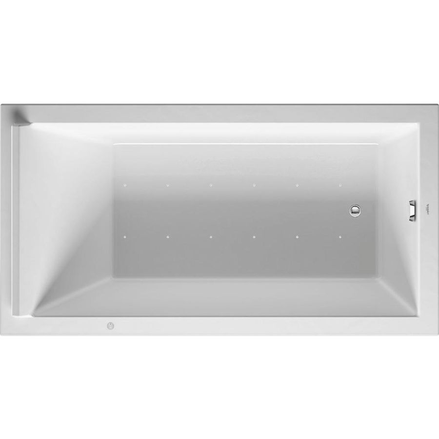 Whirlbad Starck 1700x900mm, wit inbouw, Syst. Air