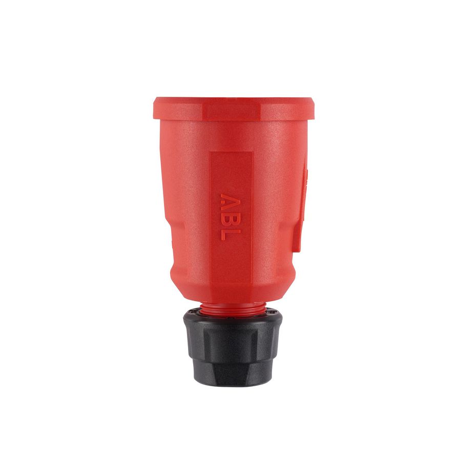 Koppelcontactstop geaard Hightech SCHUKO IP20 rood VVE=10