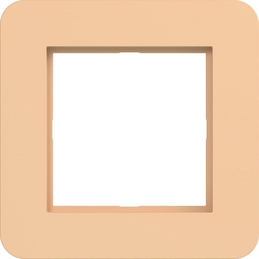 LED-afdekraam 1-voudig, C.8, petal, mat