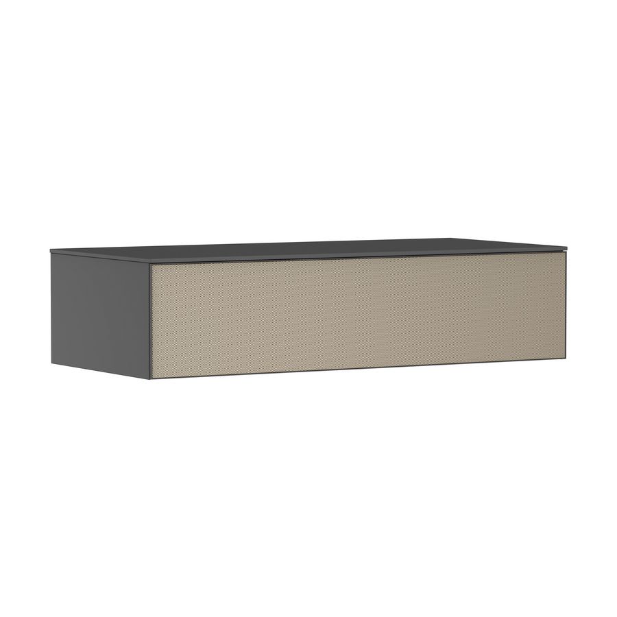 Badmeubel Xevolos E zitele SMG 1180/550 1lade afdekplaat Patterned Bronze