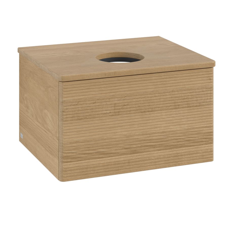 Wastafelonderkast Antao 600x360x500mm Honey Oak L29111HN