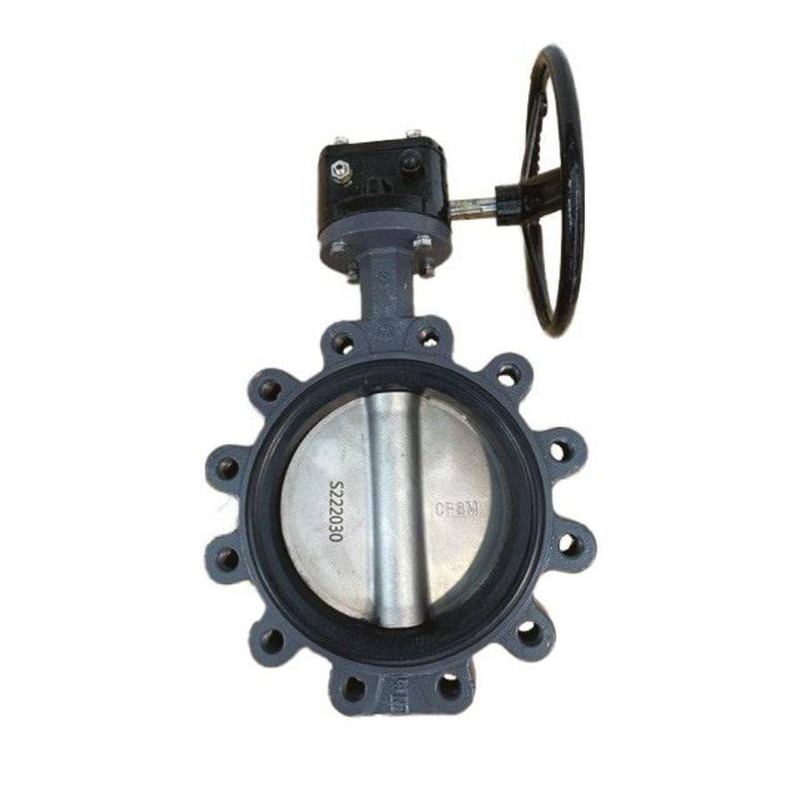 Vlinderklep XYLIA2 LUG DN250 GGG40 EPDM CF8M wormwielkast