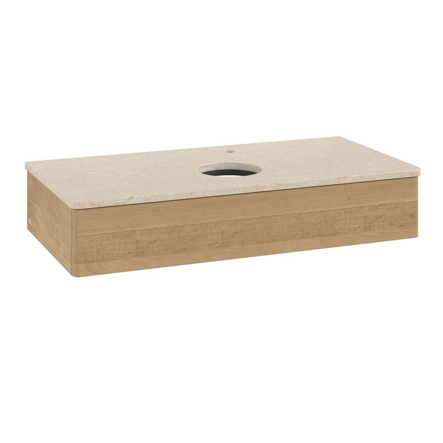 Wastafelonderkast Antao 1000x190x500mm Honey Oak K09053HN