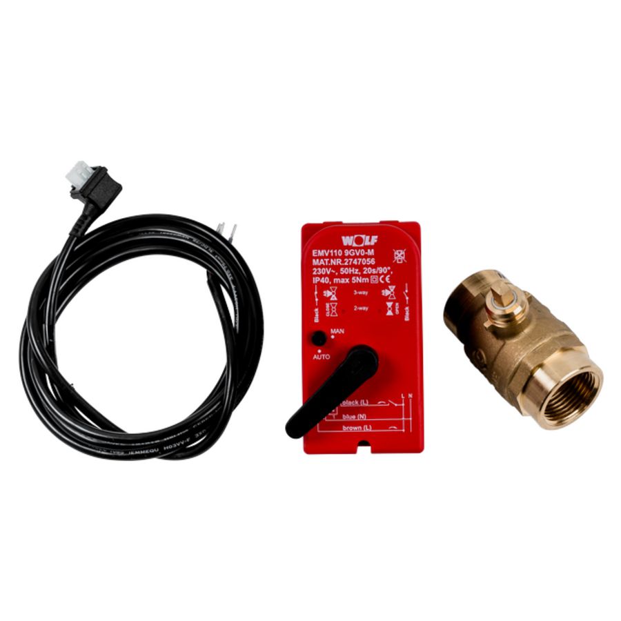 2-weg ventiel DN 5 RP 1" 230V
