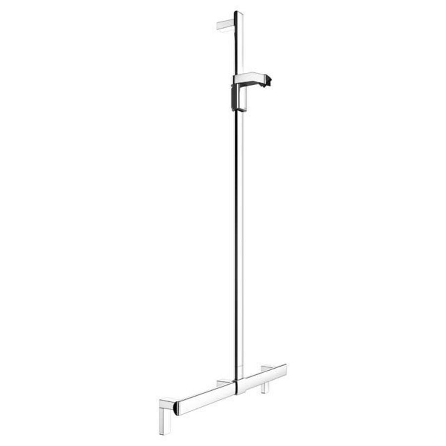 Douchegreep met douchestang 700/1301mm verchrd