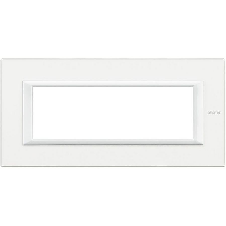 Afdekraam recht 6 modulen Axolute White