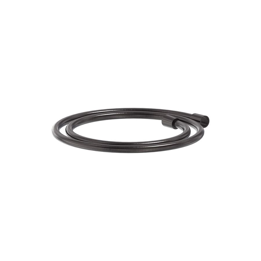 Doucheslang smooth 1500mm geborsteld  carbon black PVD MAY