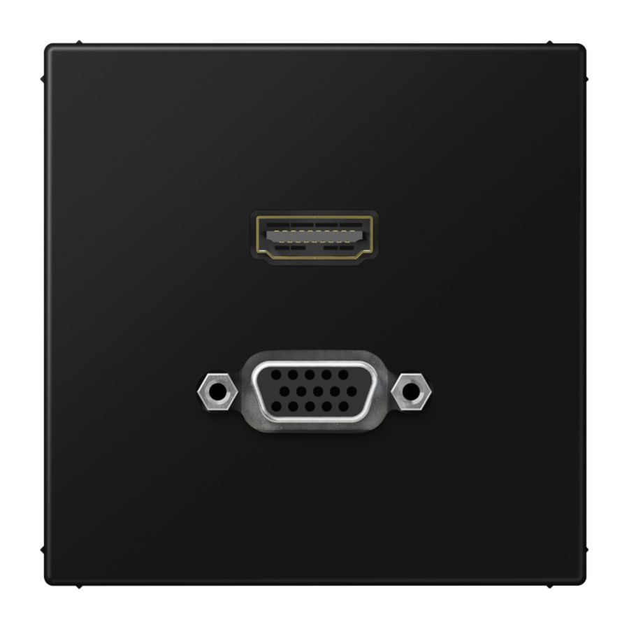 Afdekking zwart voor HDMI/VGA LS990