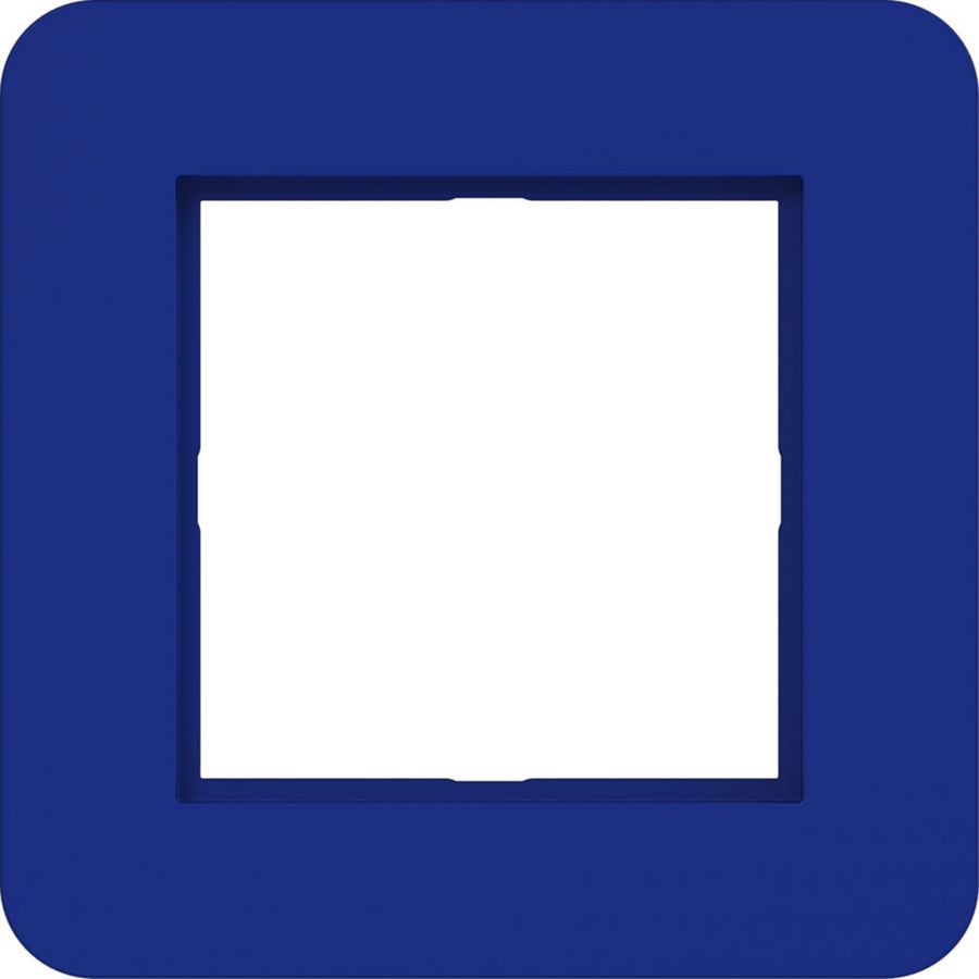 LED-afdekraam 1-voudig, C.8, cobalt, mat