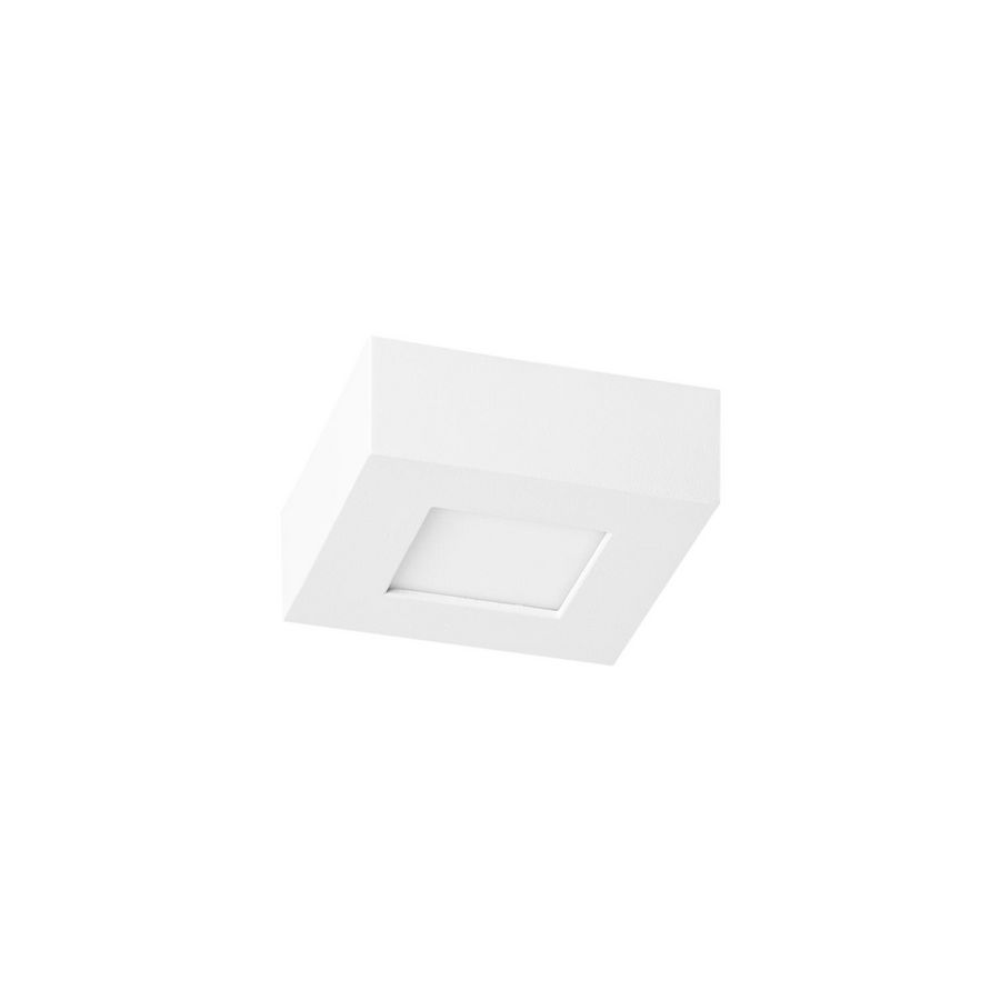 Opbouwarmatuur LED Pro-Ceiling wit 108x108mm H=39mm max. 8W IP40 dimbaar