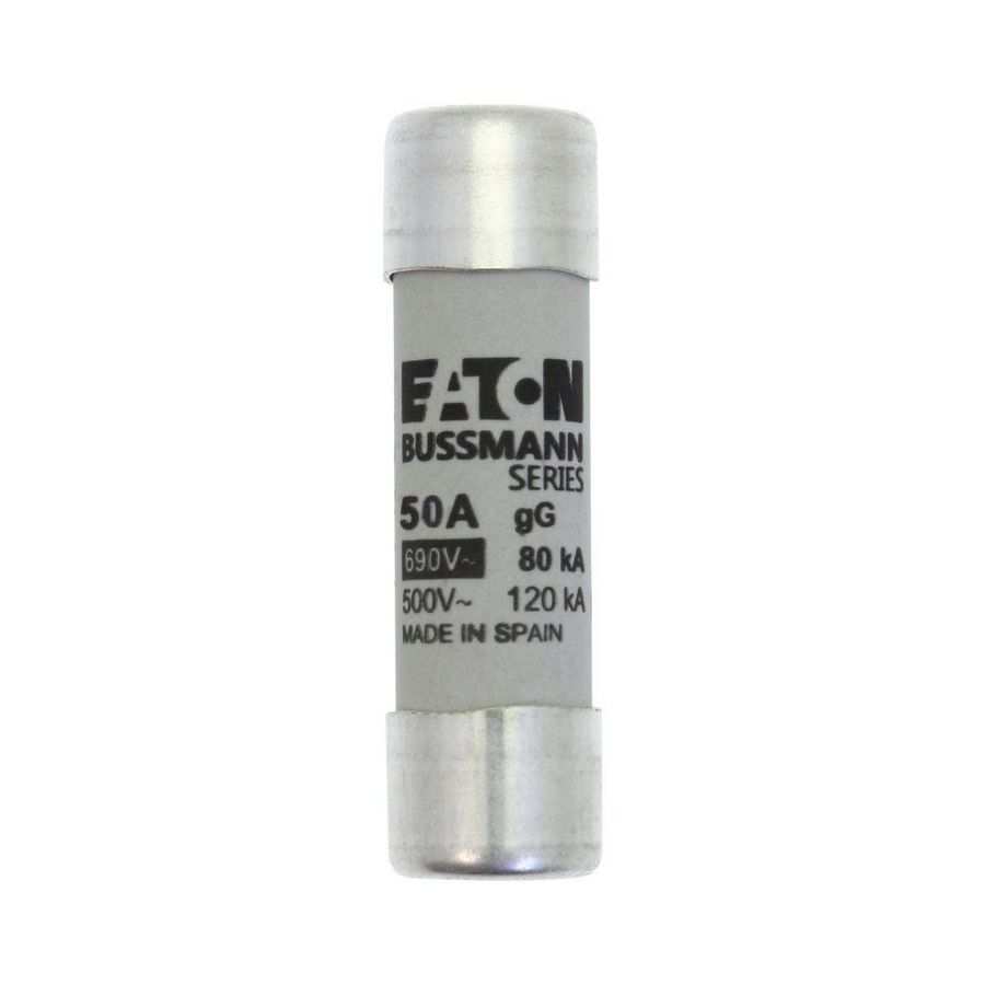 Zekering laagspanning 50A AC 400V 14x51 gL/gG met sl VVE=10