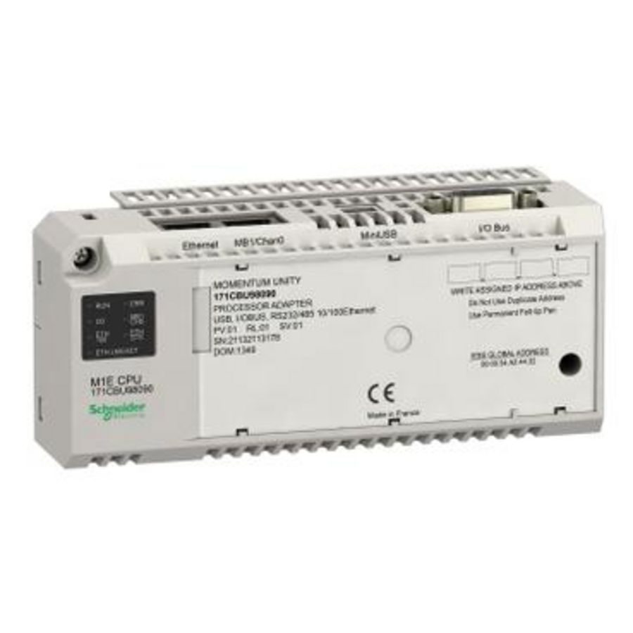Unity M1E processor RS232/485 Ethernet/USB Modicon Momentum
