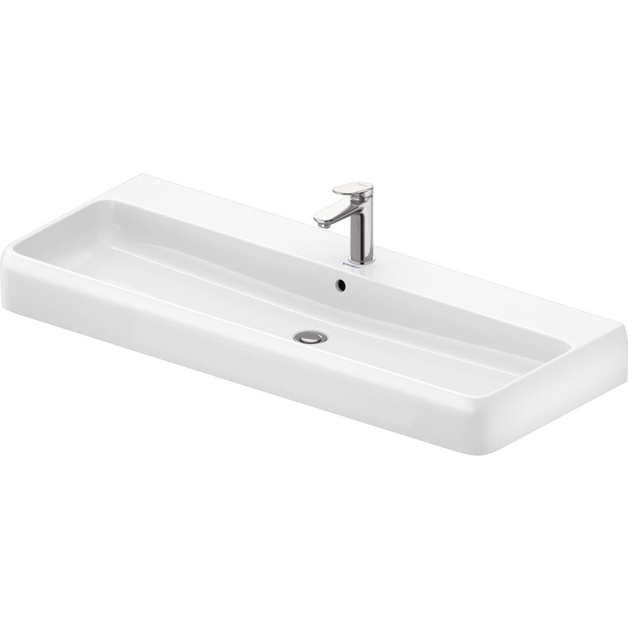 Qatego Wastafel Wit Hoogglans 1200mm 2382120027