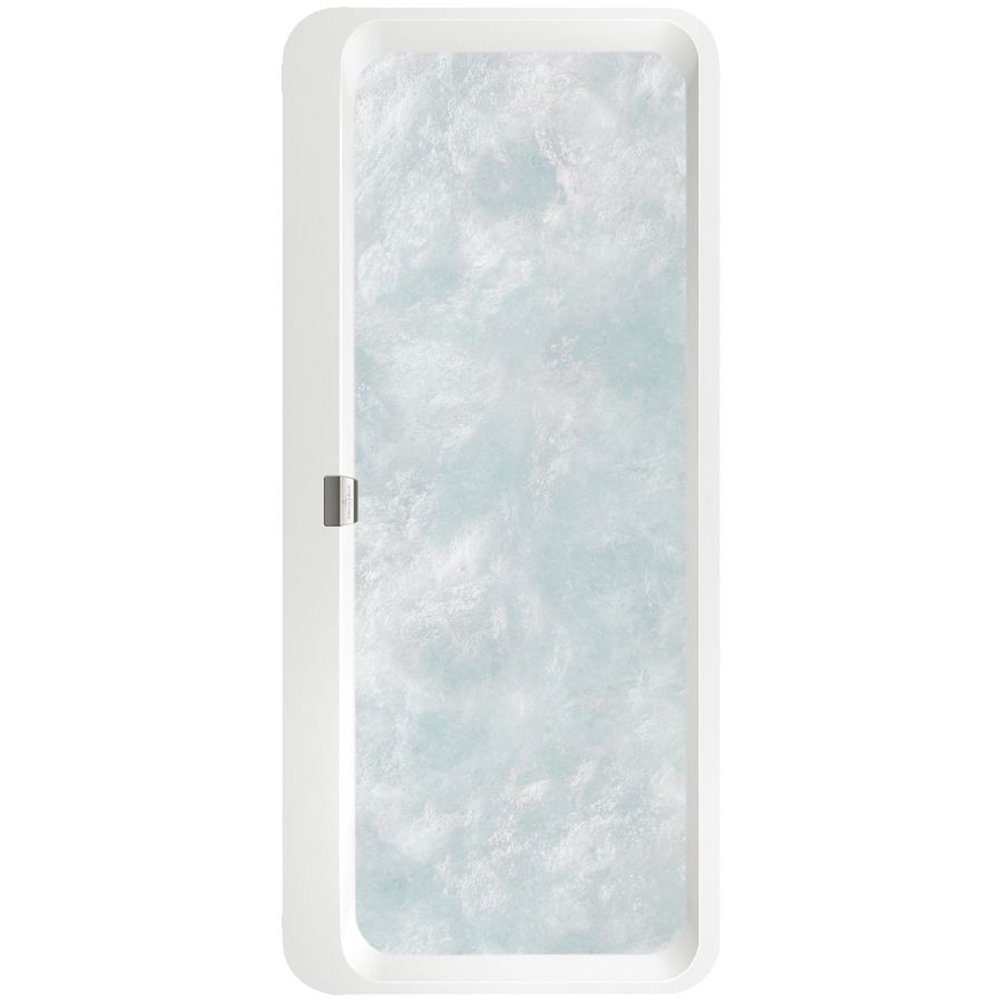 Bad 4-H Squaro E-12 m/ hydropool-E 180x80cm A-wit pos.2 UHE180SQE7A2V01