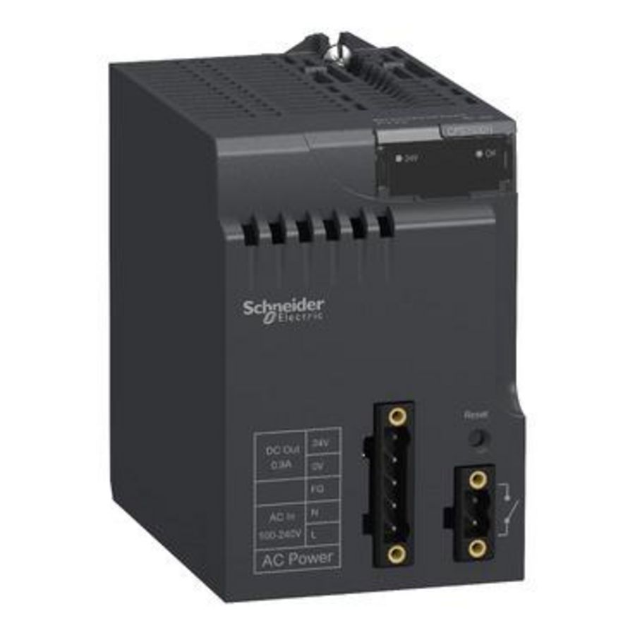 Voedingsmod Modicon X80 100-240Vac In/24Vdc/36W Uit Gehard