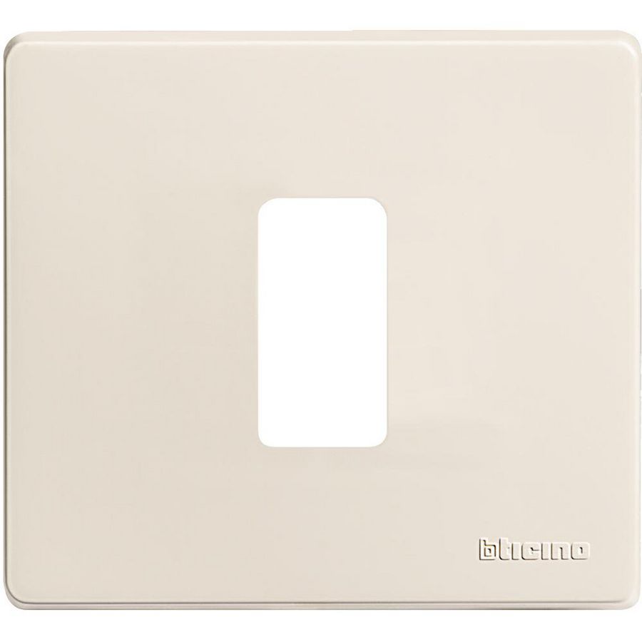 Afdekplaat Magic 1 module ivoorkleurig voor 502e VVE=10