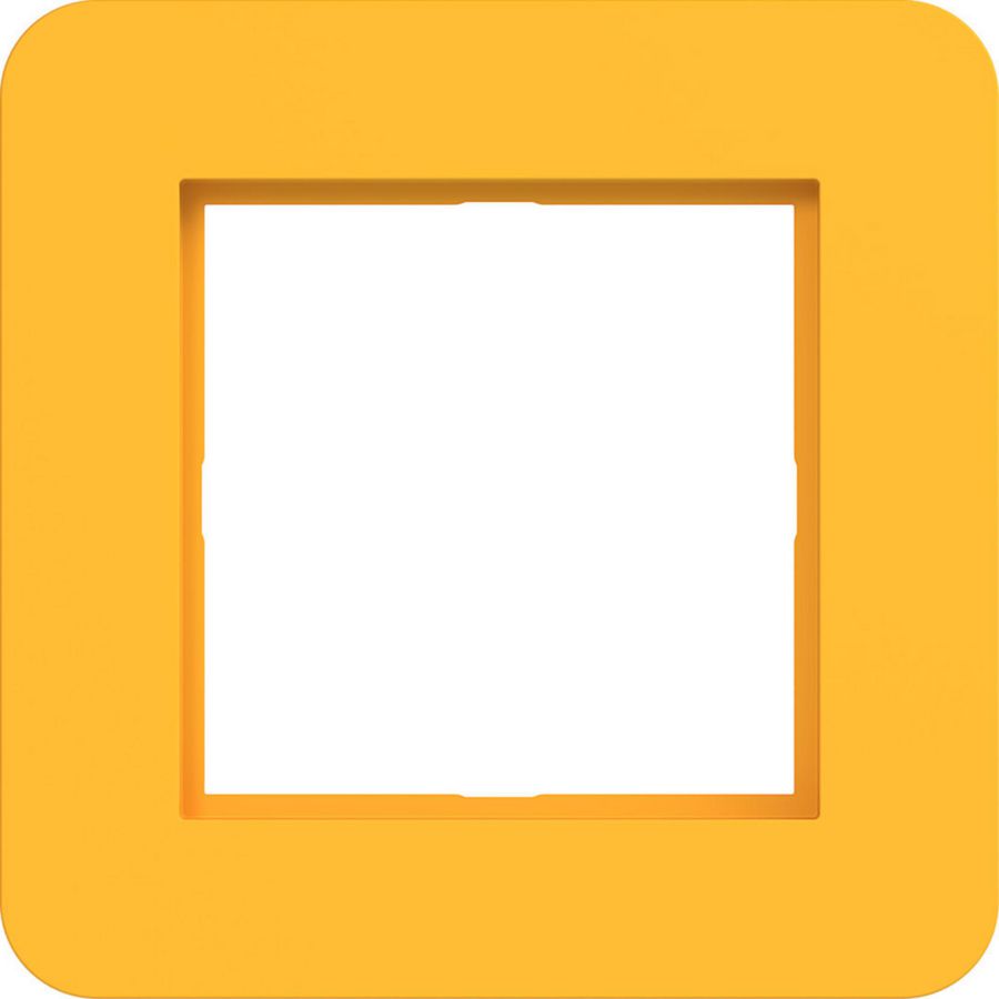 LED-afdekraam 1-voudig, C.8, saffron, mat