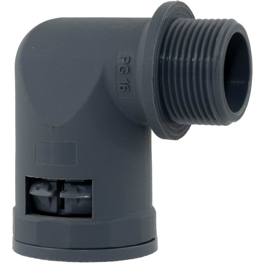 Slangwartel TACFLEX haaks PG11 zwart Ø12x15,8mm