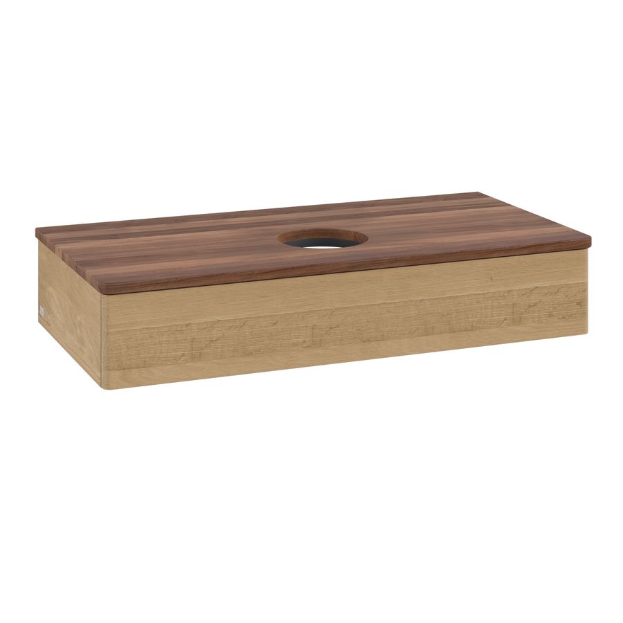 Wastafelonderkast Antao 1000x190x500mm Honey Oak L09012HN