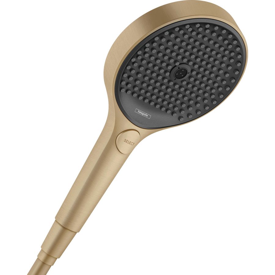 Handdouche Rainfinity 130 3 straalsoorten brushed bronze
