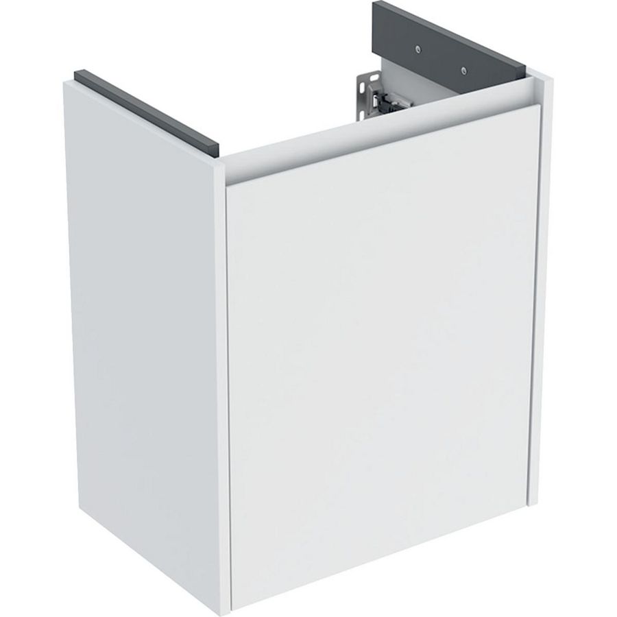 Onderkast voor wastafel 1 deur 50x60.5x33.7cm Breedte wastafel=55cm wit / gelakt zijdemat