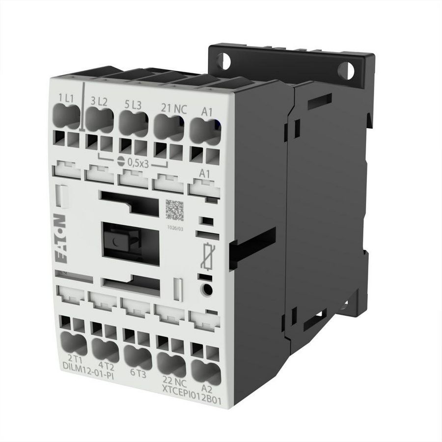 Magneetschakelaar DILM12-01(24VDC) 5,5kW 0m 1v Push-in