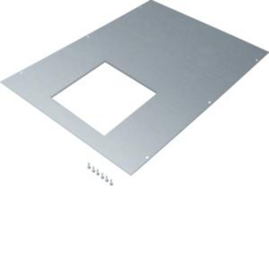 Deksel voor BKF/BKW 600x800mm gestanst Q12 244x244mm
