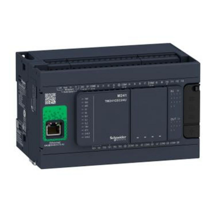 Compacte basis 24 I/O relais Ethernet Modicon M241 PLC