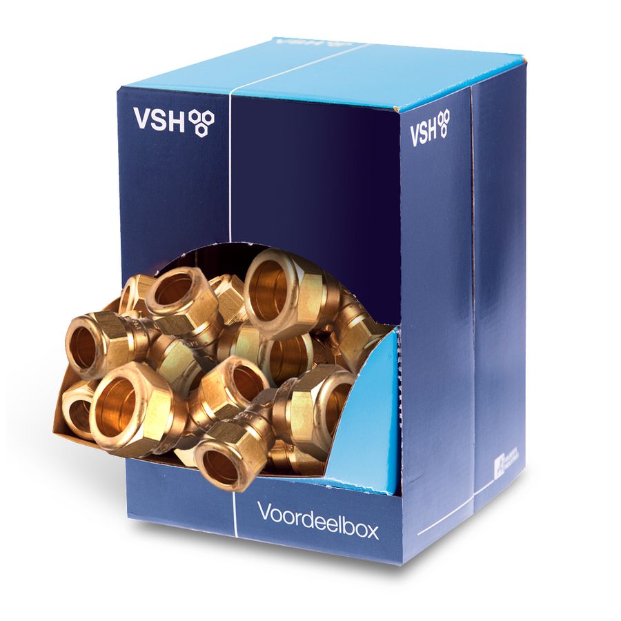 Doos a 20st. Verloopknie Super knel 22x15mm SD1211 k/g