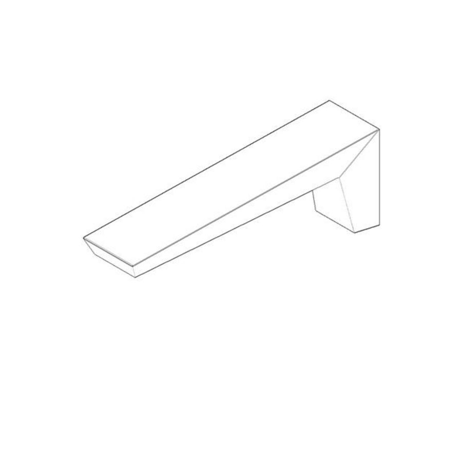 Uitloop 46,4x82x229,2mm chr 09197300210-00