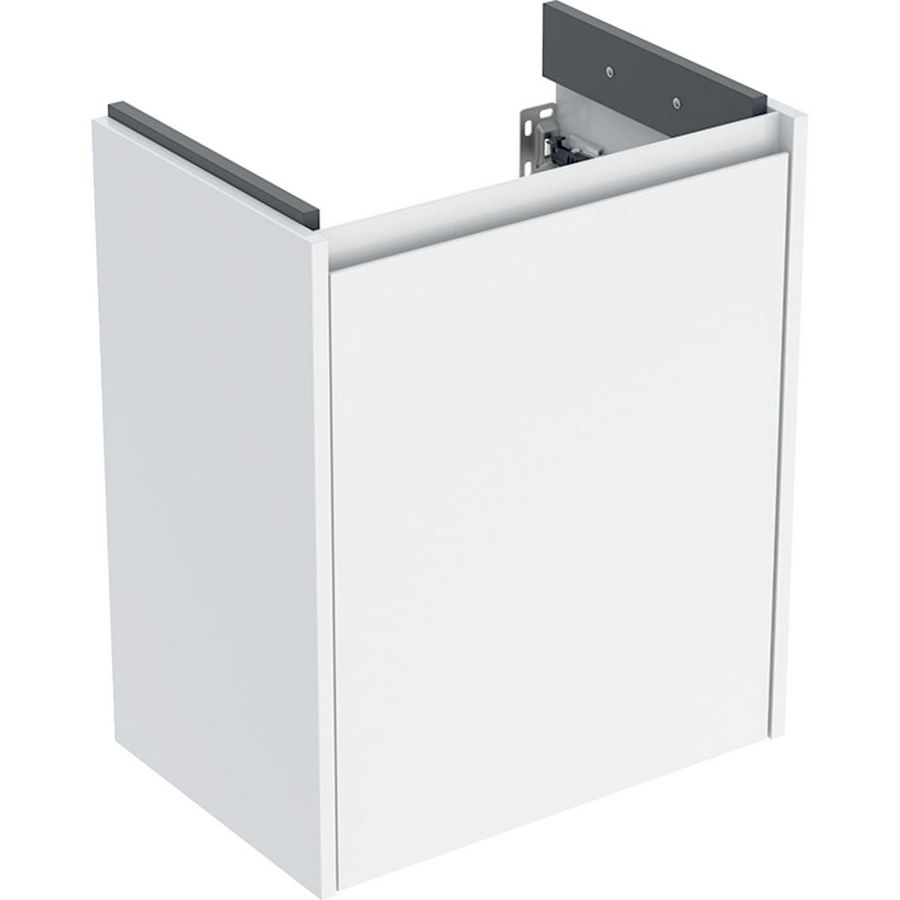 Onderkast voor wastafel 1 deur 50x60.5x33.7cm Breedte wastafel=55cm wit / gelakt zijdeglans