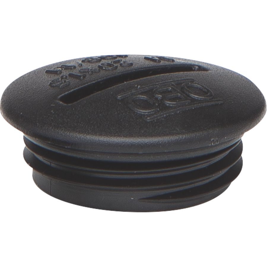 Spuitwaterdichte M20-blindstop black
