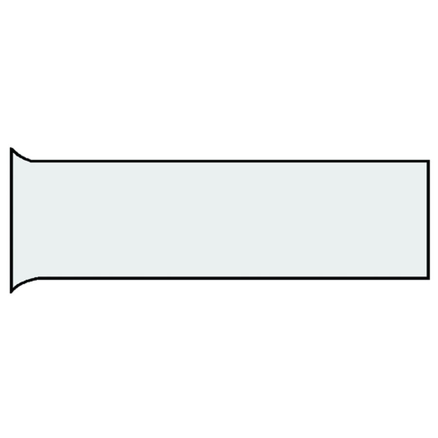 Zak a 1000st. Adereindhuls ongeisol. 0,75mm² L=10mm lang