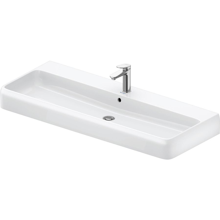 Qatego Wastafel Wit Hoogglans 1200mm 2382120000