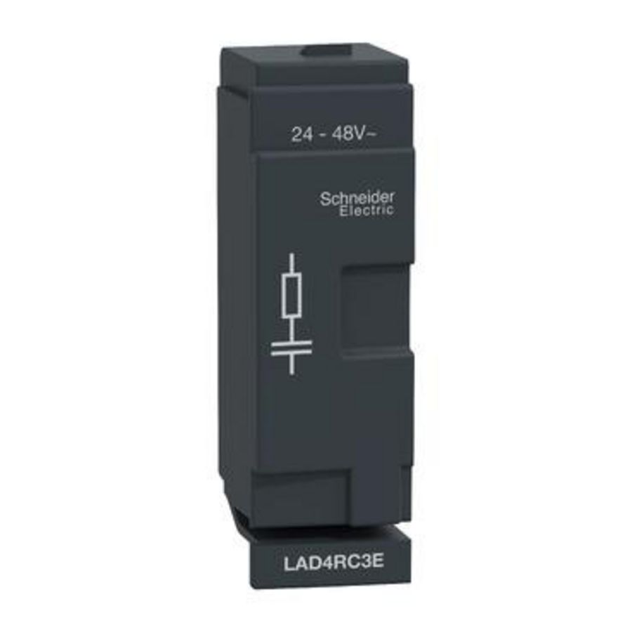 Ontstoringsmodule RC circuit 24-48V AC Acc. LC1D40-65/ D