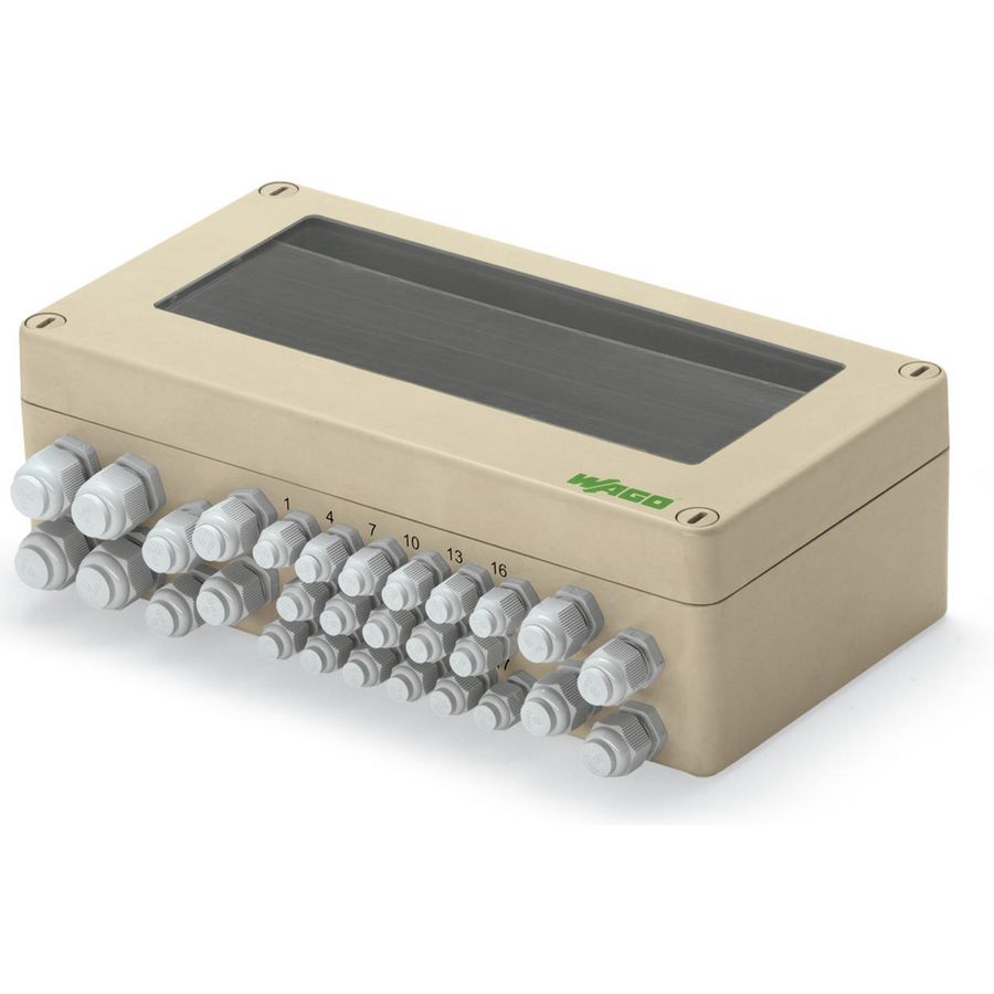 Systeembehuizing IP65 Polyester (RAL 7032) B x H x D (244 x