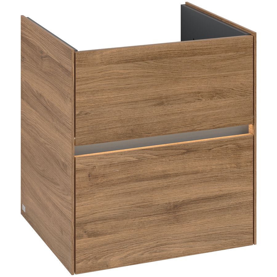 Wastafelonderkast Collaro 561x610x480mm Oak.Kans C142B0RH