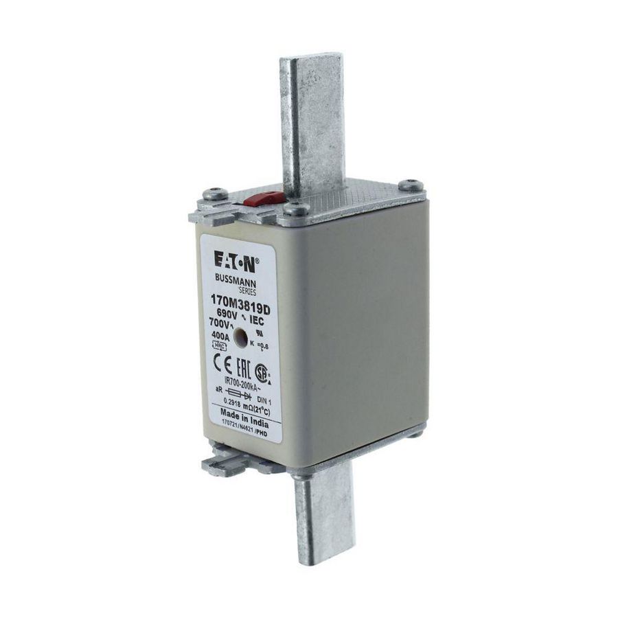 Zekering hoge snelheid 400A AC 690V 200kA 1 aR IEC VVE=6