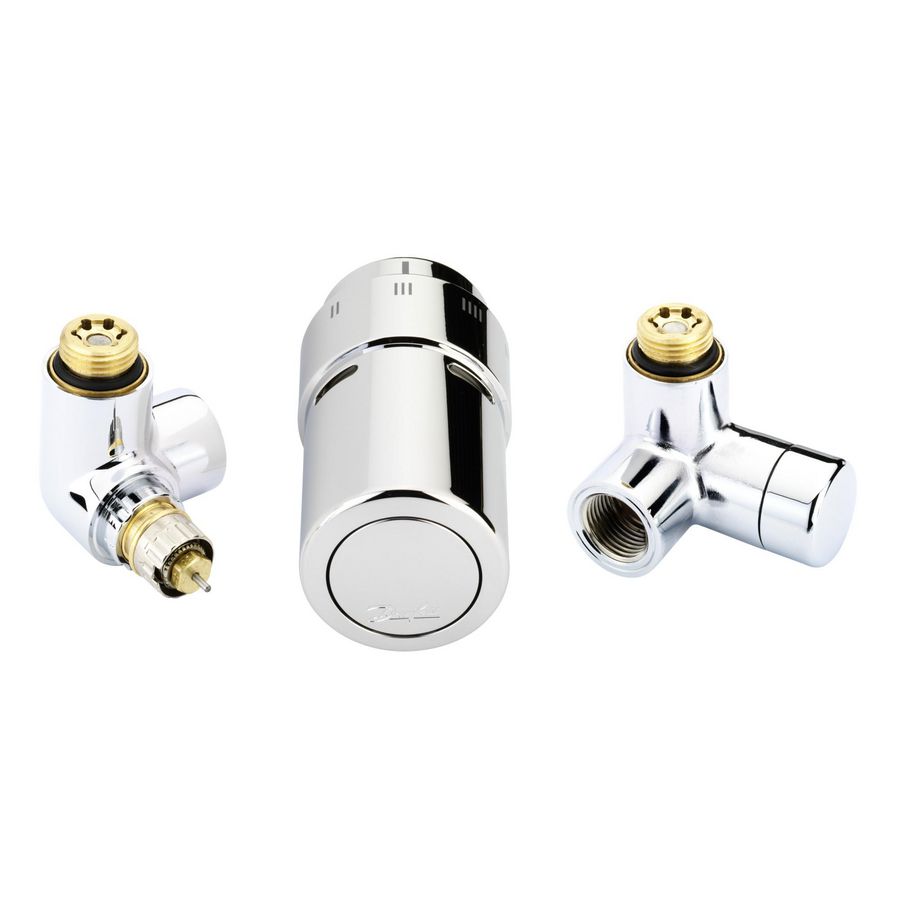 Thermostaatset design RA-USX chroom links