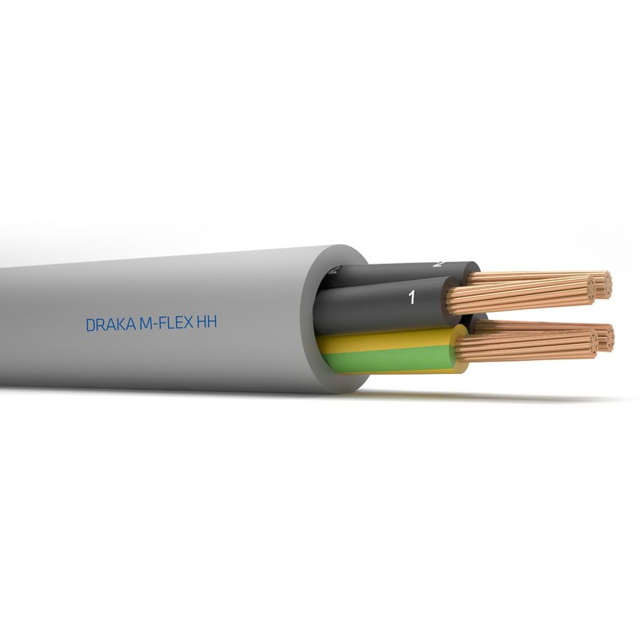 Haspel a 500m. M-FLEX HH Cca 300/500V gy# 12G1mm²
