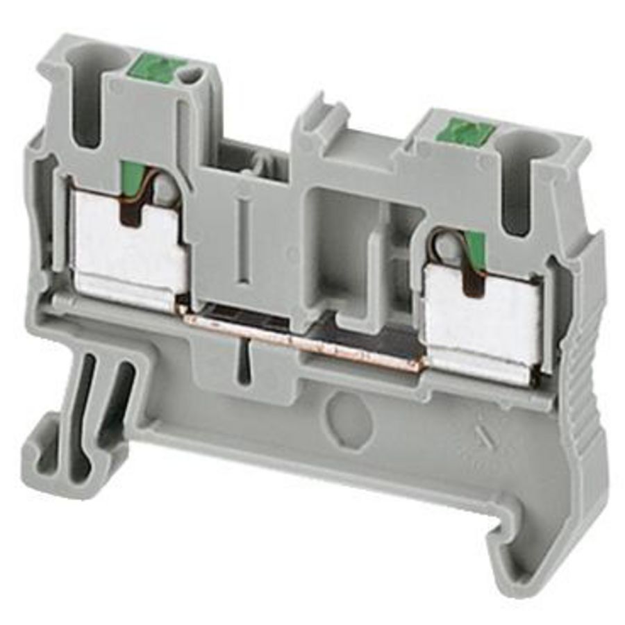 Doorvoer klemmenblok 2,5mm² 24A Enkel niveau Push-in VVE=50