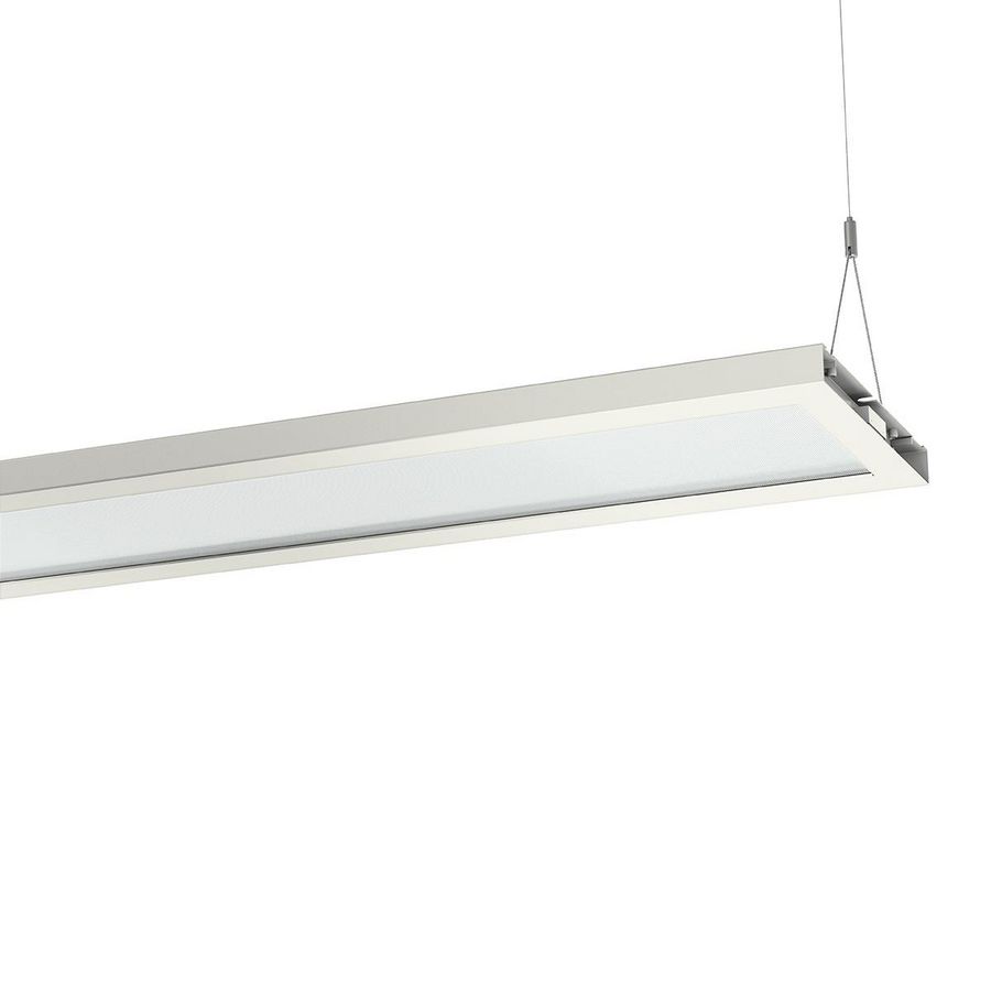 LED-Hanglamp met lichtband 3000K 26W DALI microprisma