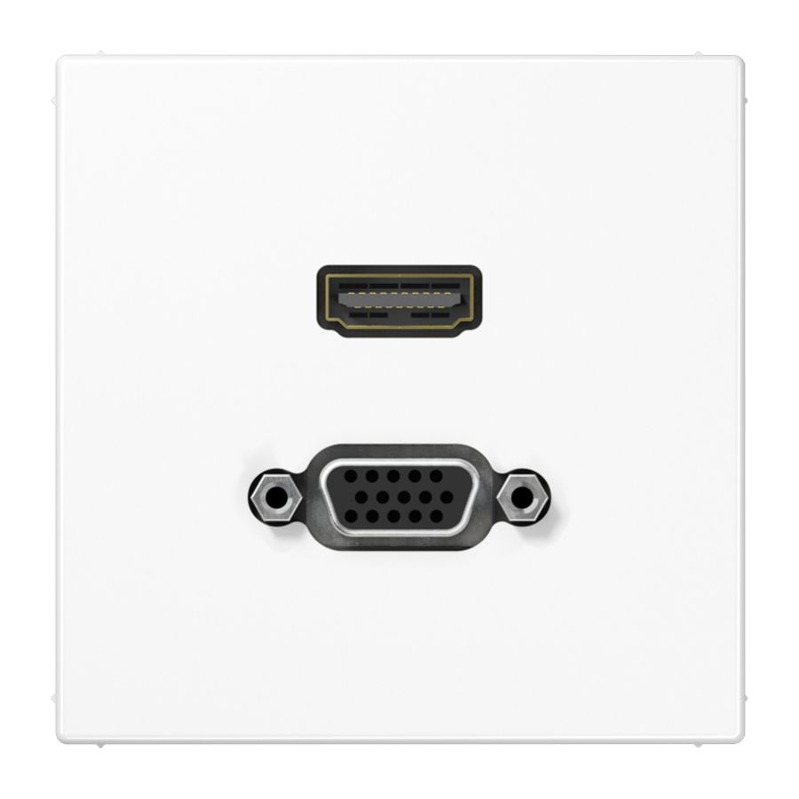 Afdekking alpin wit voor HDMI/VGA LS990