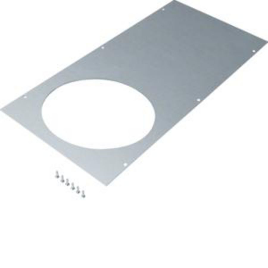 Deksel voor BKFD/BKWD 400x800mm gestanst R12 Rond 306mm