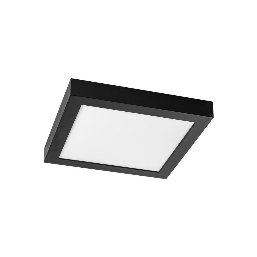 Opbouwarmatuur LED Pro-Ceiling zwart 300x300mm H=39mm max. 30W IP40 dimbaar
