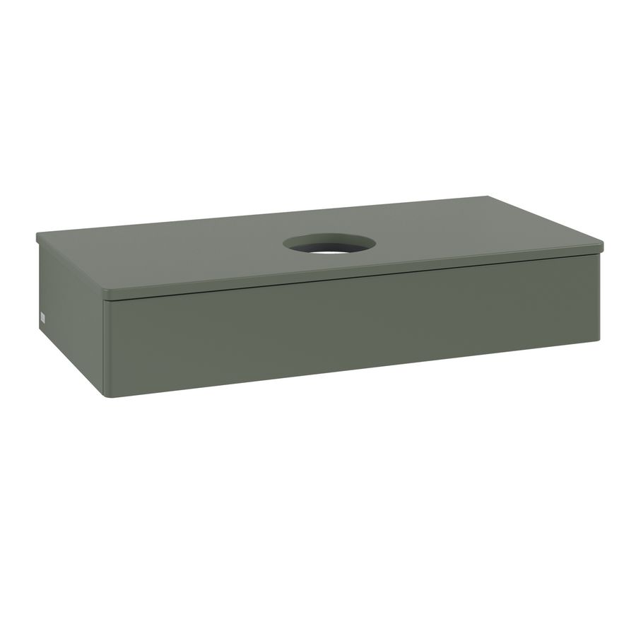 Wastafelonderkast Antao 1000x190x500mm L.Green Matt Lacquer K09010HL