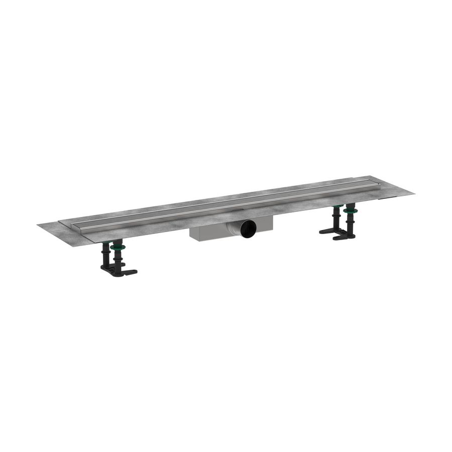 Douchegoot RainDrain Compact compl.set 900 Stainless Steel