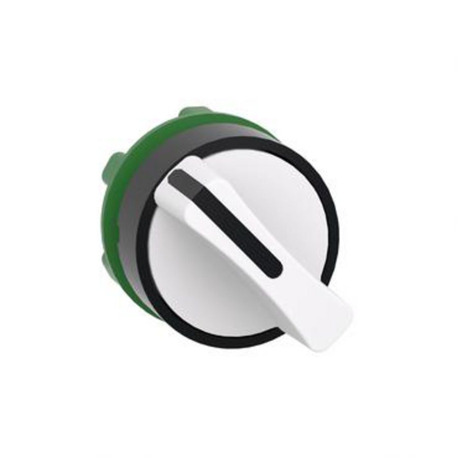 Kop voor keuzeschakelaar 2 standen Ø22mm Wit Harmony XB5